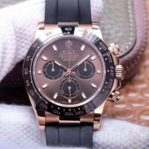 1:1 SUPER REPLICA ROLEX DAYTONA M116515LN-0041 NOOB FACTORY CHOCOLATE DIAL 4130 MOVEMENT