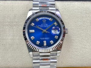 1:1 SUPER REPLICA ROLEX DAY DATE M128239-0023 36MM GM FACTORY BLUE DIAL