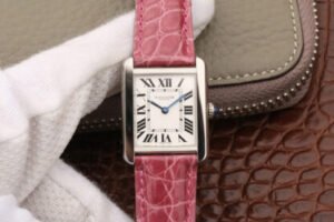 1:1 SUPER REPLICA CARTIER TANK LADIES K11 FACTORY STAINLESS STEEL BEZEL