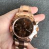 1:1 SUPER REPLICA ROLEX DAYTONA M116505-0011 NOOB FACTORY ROSE GOLD STRAP