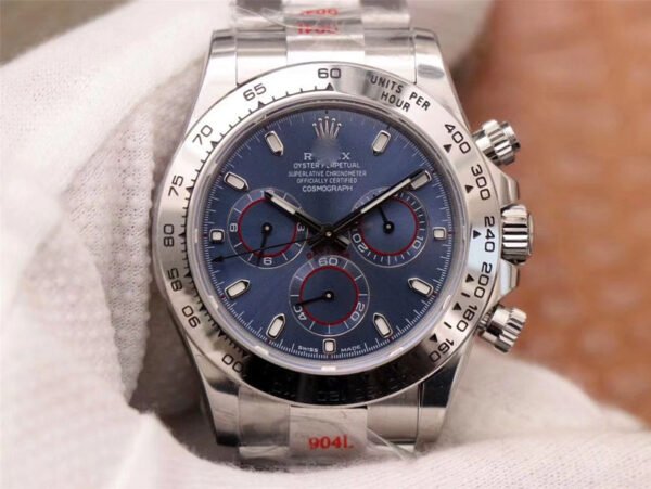 1:1 SUPER REPLICA ROLEX DAYTONA COSMOGRAPH 116509-78599 NOOB FACTORY BLUE DIAL