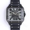 1:1 SUPER REPLICA CARTIER SANTOS WSSA0039 GF FACTORY CHARCOAL BLACK CASE