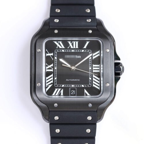 1:1 SUPER REPLICA CARTIER SANTOS WSSA0039 GF FACTORY CHARCOAL BLACK CASE
