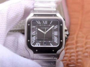 1:1 SUPER REPLICA CARTIER SANTOS DE LARGE WSSA0037 V6 FACTORY GRAY DIAL