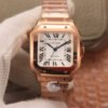 1:1 SUPER REPLICA CARTIER DE SANTOS WSSA0010 BV FACTORY ROSE GOLD CASE