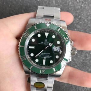 1:1 SUPER REPLICA ROLEX SUBMARINER 116610LN NOOB FACTORY GREEN DIAL