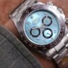 1:1 SUPER REPLICA ROLEX DAYTONA M116506-0004 NOOB FACTORY BLUE DIAL 4130 MOVEMENT
