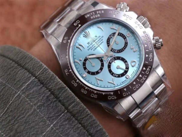 1:1 SUPER REPLICA ROLEX DAYTONA M116506-0004 NOOB FACTORY BLUE DIAL 4130 MOVEMENT