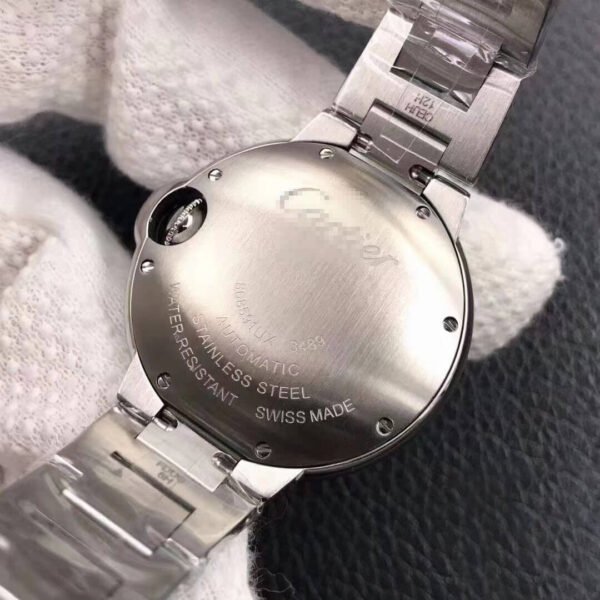 1:1 SUPER REPLICA BALLON BLEU DE CARTIER 33MM W6920041 V6 FACTORY STAINLESS STEEL PINK DIAL