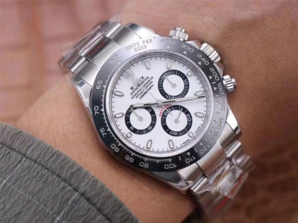 1:1 SUPER REPLICA ROLEX COSMOGRAPH DAYTONA M116500LN-0001 NOOB FACTORY 4130 MOVEMENT