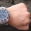 1:1 SUPER REPLICA ROLEX SUBMARINER DATE 116619LB DIAMOND CUSTOMIZED EDITION GS FACTORY BLUE DIAL