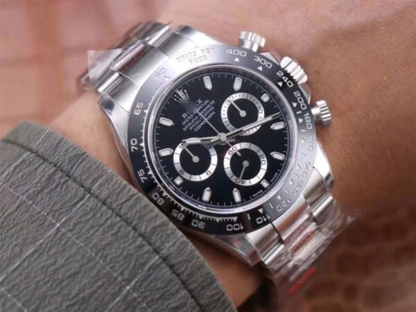 1:1 SUPER REPLICA ROLEX COSMOGRAPH DAYTONA M116500LN-0002 NOOB FACTORY 4130 MOVEMENT