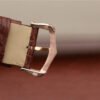 1:1 SUPER REPLICA CARTIER TANK W5200025 K11 FACTORY BROWN STRAP