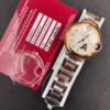 1:1 SUPER REPLICA BALLON BLEU DE CARTIER 28MM V6 FACTORY STAINLESS STEEL BEZEL
