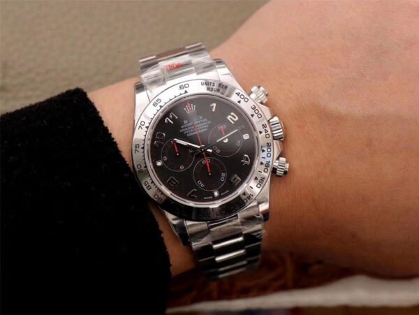 1:1 SUPER REPLICA ROLEX DAYTONA COSMOGRAPH 116509-78599 NOOB FACTORY BLACK DIAL