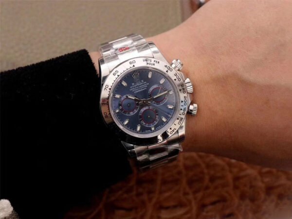 1:1 SUPER REPLICA ROLEX DAYTONA COSMOGRAPH 116509-78599 NOOB FACTORY BLUE DIAL