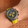 1:1 SUPER REPLICA ROLEX DAYTONA DIW RETROFIT VERSION WWF FACTORY YELLOW STRAP