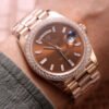 1:1 SUPER REPLICA ROLEX DAY DATE M228345RBR-0006 EW FACTORY BROWN DIAL