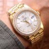 1:1 SUPER REPLICA ROLEX DAY DATE M228348RBR-0005 EW FACTORY DIAMOND-SET BEZEL