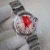 1:1 SUPER REPLICA BALLON BLEU DE CARTIER WE902073 33MM V6 FACTORY PINK DIAL