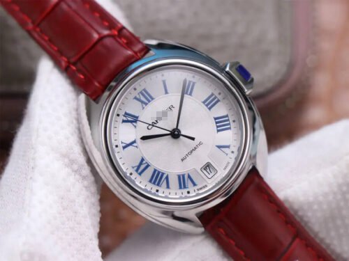 1:1 SUPER REPLICA CLE DE CARTIER WSCL0017 V6 FACTORY BROWN STRAP