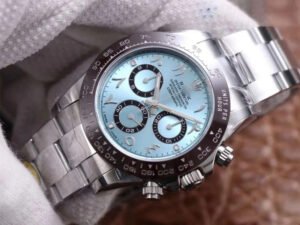 1:1 SUPER REPLICA ROLEX DAYTONA M116506-0004 NOOB FACTORY BLUE DIAL 4130 MOVEMENT