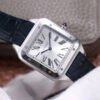 1:1 SUPER REPLICA CARTIER SANTOS DUMONT WSSA0032 F1 FACTORY SILVER DIAL