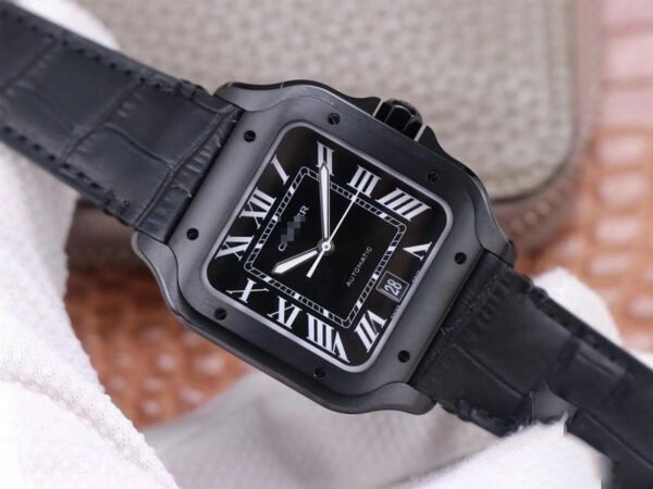1:1 SUPER REPLICA CARTIER SANTOS WSSA0039 V6 FACTORY CARBON PLATING
