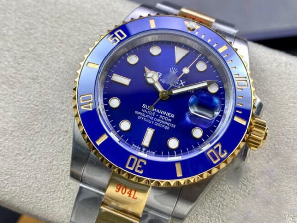 1:1 SUPER REPLICA ROLEX SUBMARINER M126613LB-0002 41MM VS FACTORY STAINLESS STEEL STRAP