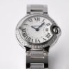 1:1 SUPER REPLICA BALLON BLEU DE CARTIER 28MM W4BB0015 AF FACTORY DIAMOND-SET BEZEL