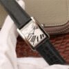 1:1 SUPER REPLICA CARTIER TANK W5200018 K11 FACTORY BLACK STRAP