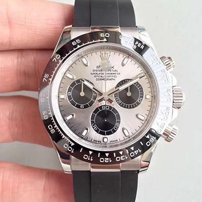 1:1 SUPER REPLICA ROLEX DAYTONA COSMOGRAPH 116519LN AR FACTORY SILVER DIAL