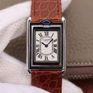 1:1 SUPER REPLICA CARTIER TANK SOLO LADIES W5200025 WHITE DIAL
