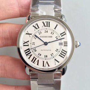 1:1 SUPER REPLICA CARTIER RONDE SOLO DE W6701011 42MM ZF FACTORY WHITE DIAL