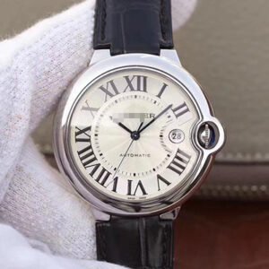 1:1 SUPER REPLICA BALLON BLEU DE CARTIER 42MM W6901351 V9 FACTORY SILVER DIAL