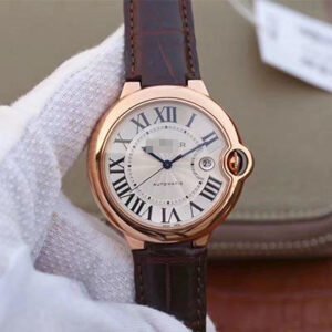 1:1 SUPER REPLICA BALLON BLEU DE CARTIER 42MM WGBB0017 V9 FACTORY SILVER DIAL