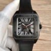 1:1 SUPER REPLICA CARTIER SANTOS 100 XL WSSA0006 V6 FACTORY BLACK DIAL