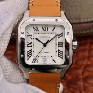 1:1 SUPER REPLICA CARTIER SANTOS DE CARTIER LARGE 2018 WSSA0009 KOR FACTORY WHITE DIAL