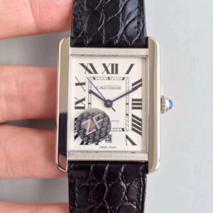 1:1 SUPER REPLICA CARTIER TANK SOLO XL AUTOMATIC W5200027 ZF FACTORY WHITE DIAL