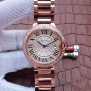 1:1 SUPER REPLICA BALLON BLEU DE CARTIER 42MM V6 FACTORY WHITE DIAL