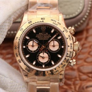 1:1 SUPER REPLICA ROLEX DAYTONA COSMOGRAPH 116508-001 JH FACTORY BLACK DIAL