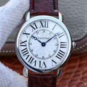 1:1 SUPER REPLICA CARTIER RONDE LOUIS 40MM TW FACTORY WHITE DIAL