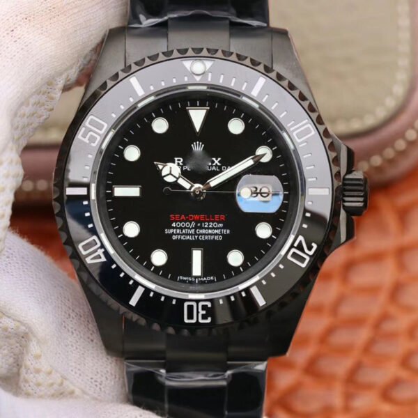 1:1 SUPER REPLICA ROLEX SEA-DWELLER DEEPSEA 116660 V2 BLACK DIAL