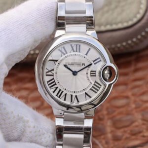 1:1 SUPER REPLICA BALLON BLEU DE CARTIER W6920084 V6 FACTORY SILVER DIAL