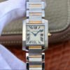 1:1 SUPER REPLICA CARTIER TANK FRANCAISE LADIES W51007Q4 WHITE DIAL