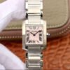 1:1 SUPER REPLICA CARTIER TANK FRANCAISE LADIES W51028Q3 PINK DIAL