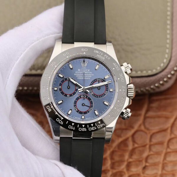 1:1 SUPER REPLICA ROLEX DAYTONA COSMOGRAPH 116519 NOOB FACTORY BLUE DIAL