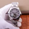 1:1 SUPER REPLICA ROLEX MILGAUSS BASE 116400 LABEL NOIR DESIGN LNT01HS-001 JB FACTORY SILVER CASE WATCH