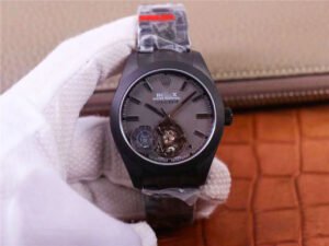 1:1 SUPER REPLICA ROLEX MILGAUSS BASE 116400 LABEL NOIR DESIGN LNT01HS-001 JB FACTORY BLACK CASE WATCH