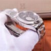 1:1 SUPER REPLICA ROLEX MILGAUSS BASE 116400 LABEL NOIR DESIGN LNT01HS-001 JB FACTORY SILVER CASE WATCH